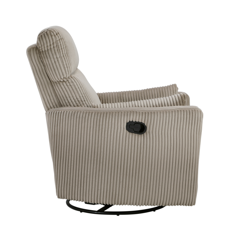 Homelegance Traverse Manual Swivel Glider Recliner