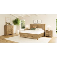 Transitional 3-Piece Queen Bedroom Set