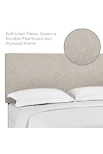 Modway Taylor King and California King Upholstered Linen Fabric Headboard