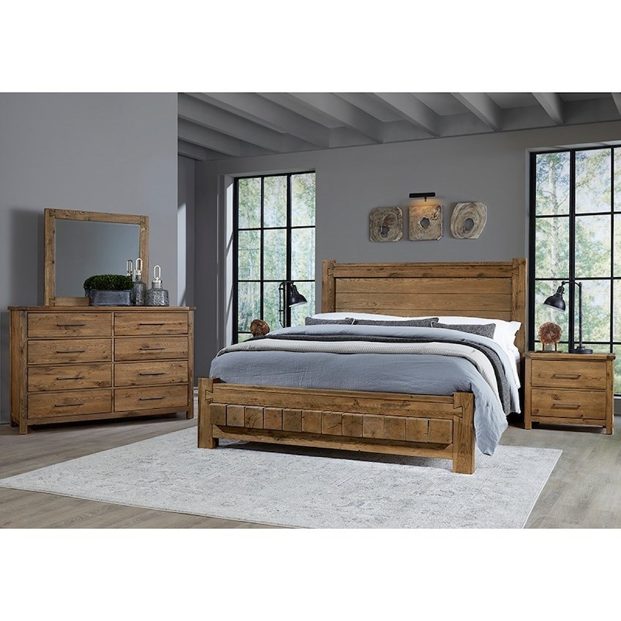 Vaughan Bassett Dovetail Bedroom 2-Drawer Nightstand