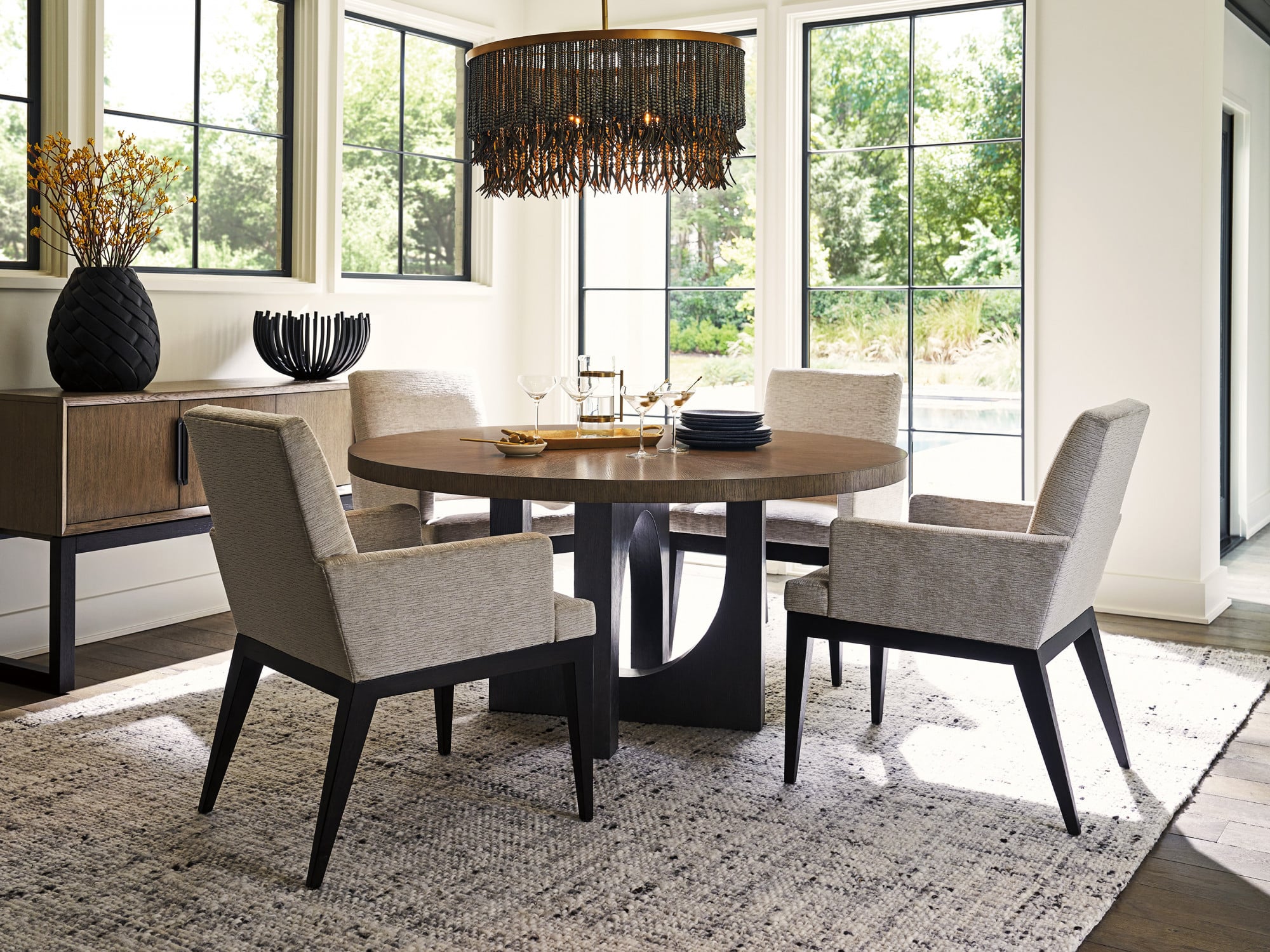 Lexington dining room table and deals chairs