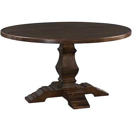 Solid Wood 60" Dining Table