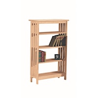 48" Mission Bookcase