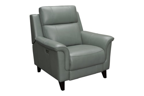 Mid-Century Modern Power Recliner with USB Port