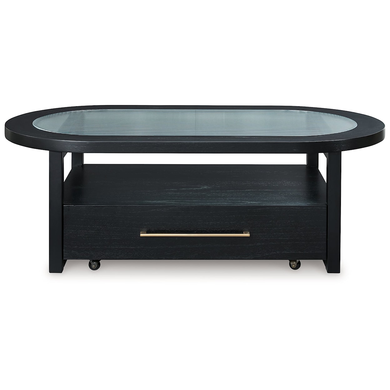 Signature Design by Ashley Furniture Winbardi Oval Cofee Table