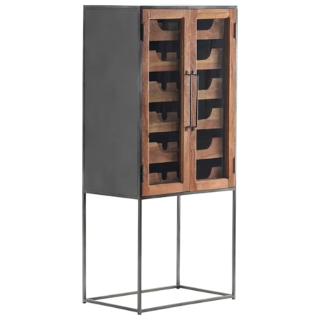 2-Door Wine Cabinet