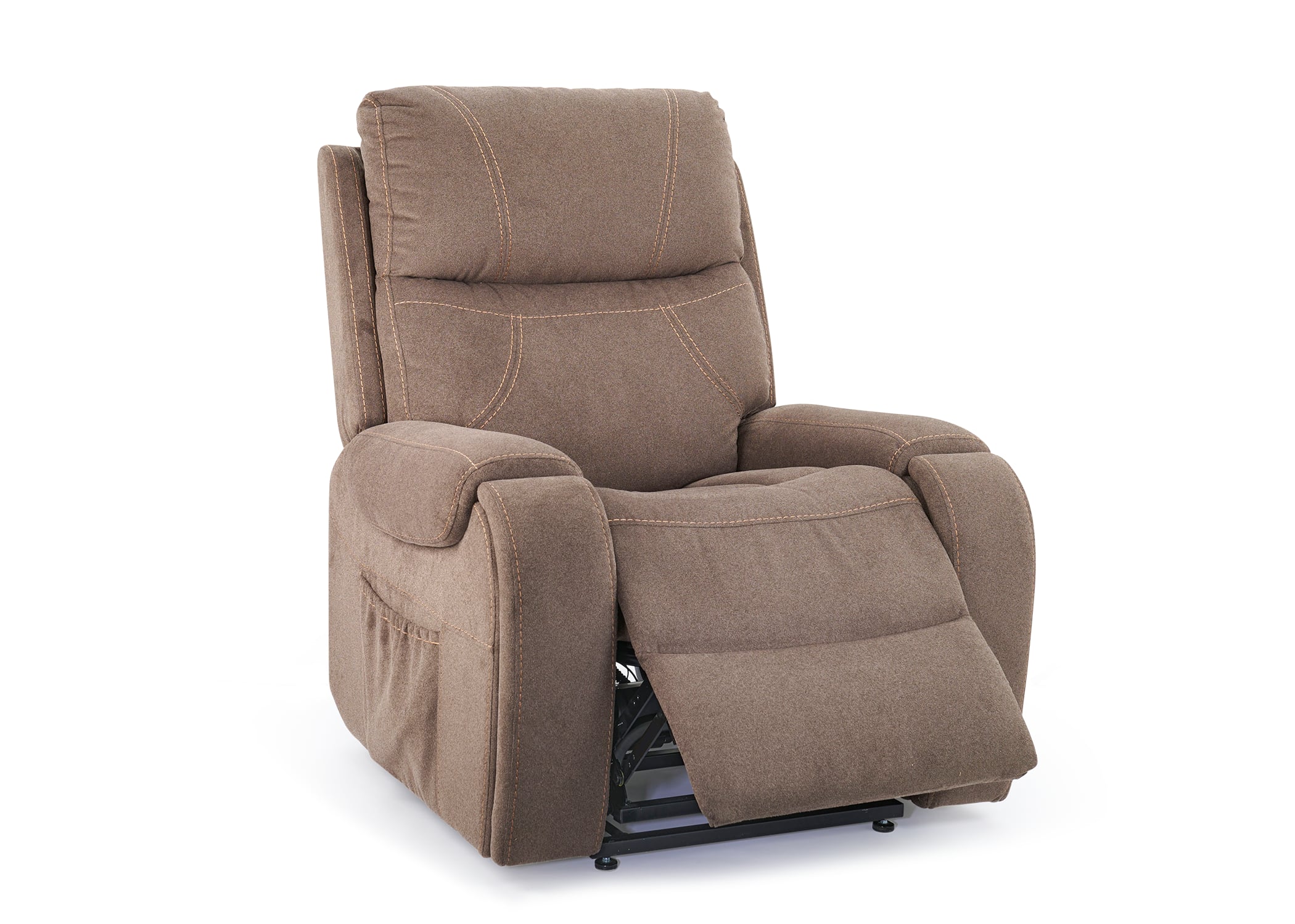 UltraComfort UltraCozy Power Recliner w/ Headrest & Lumbar