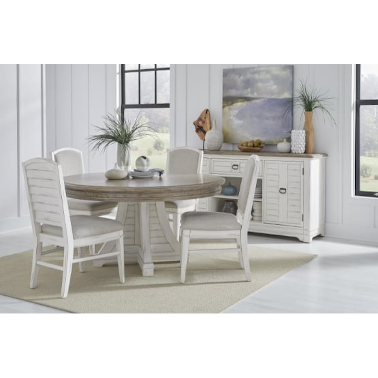 American Woodcrafters Meadowbrook 5-Piece Dining Set