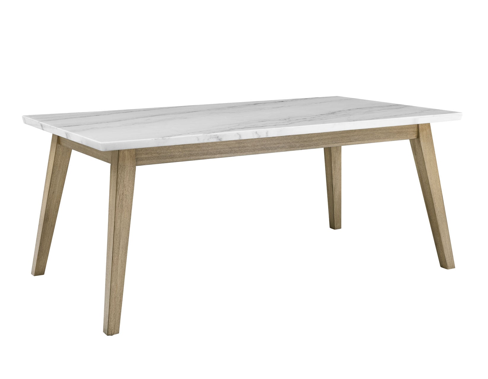 White Marble Top Dining Table