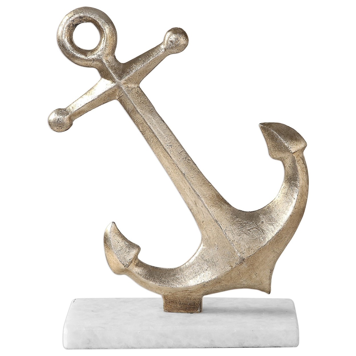 Uttermost Accessories - Statues and Figurines Drop Anchor Antique Gold Sculpture