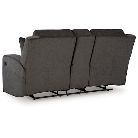 Reclining Loveseat With Console