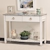 Sea Winds Trading Company Picket Fence Occasional Console Table