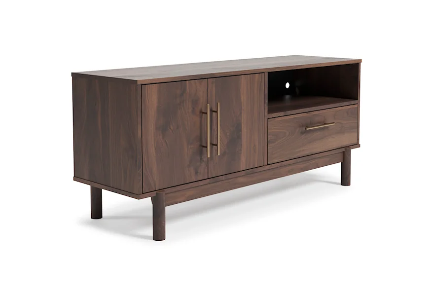 Calverson Medium TV Stand by Signature Design by Ashley at Westrich Furniture & Appliances