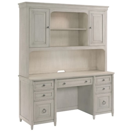 Junior Executive Credenza and Hutch