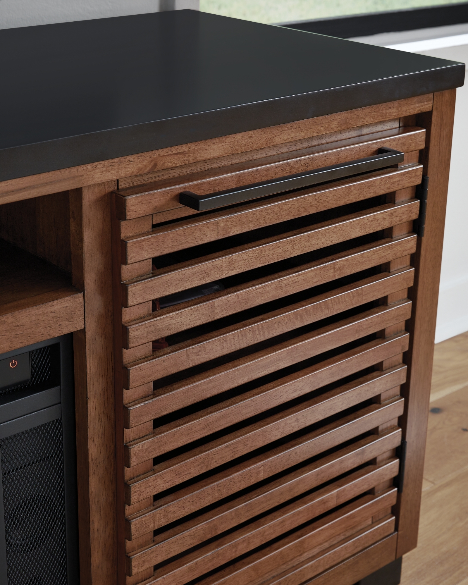 84&amp;quot; TV Stand With Electric Fireplace