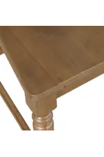 Jofran Winchester Transitional Slat Back Counter Chair