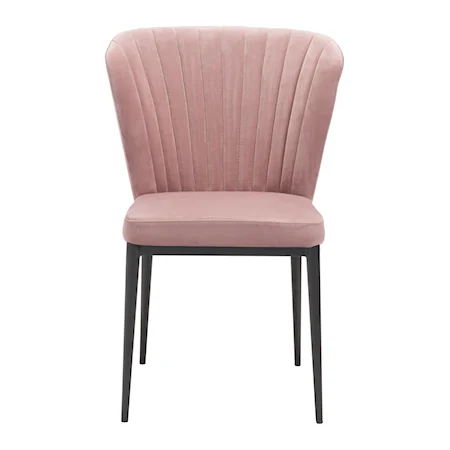 Tolivere Dining Chair (Set of 2) Pink