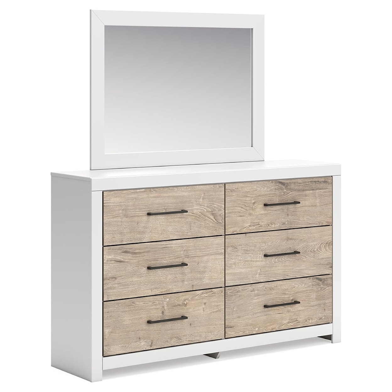 Signature Design by Ashley Furniture Charbitt Dresser and Mirror