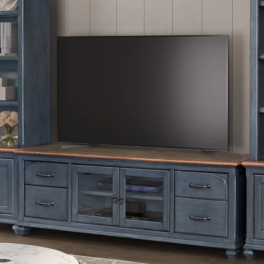 2-Drawer 84" TV Stand