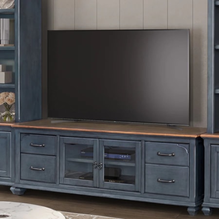 2-Drawer 84&quot; TV Stand