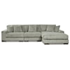 Signature Lindyn 3-Piece Sectional With Chaise