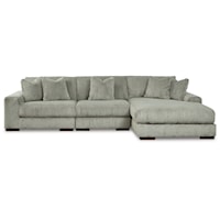 3-Piece Sectional With Chaise