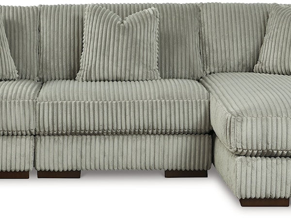 3-Piece Sectional With Chaise