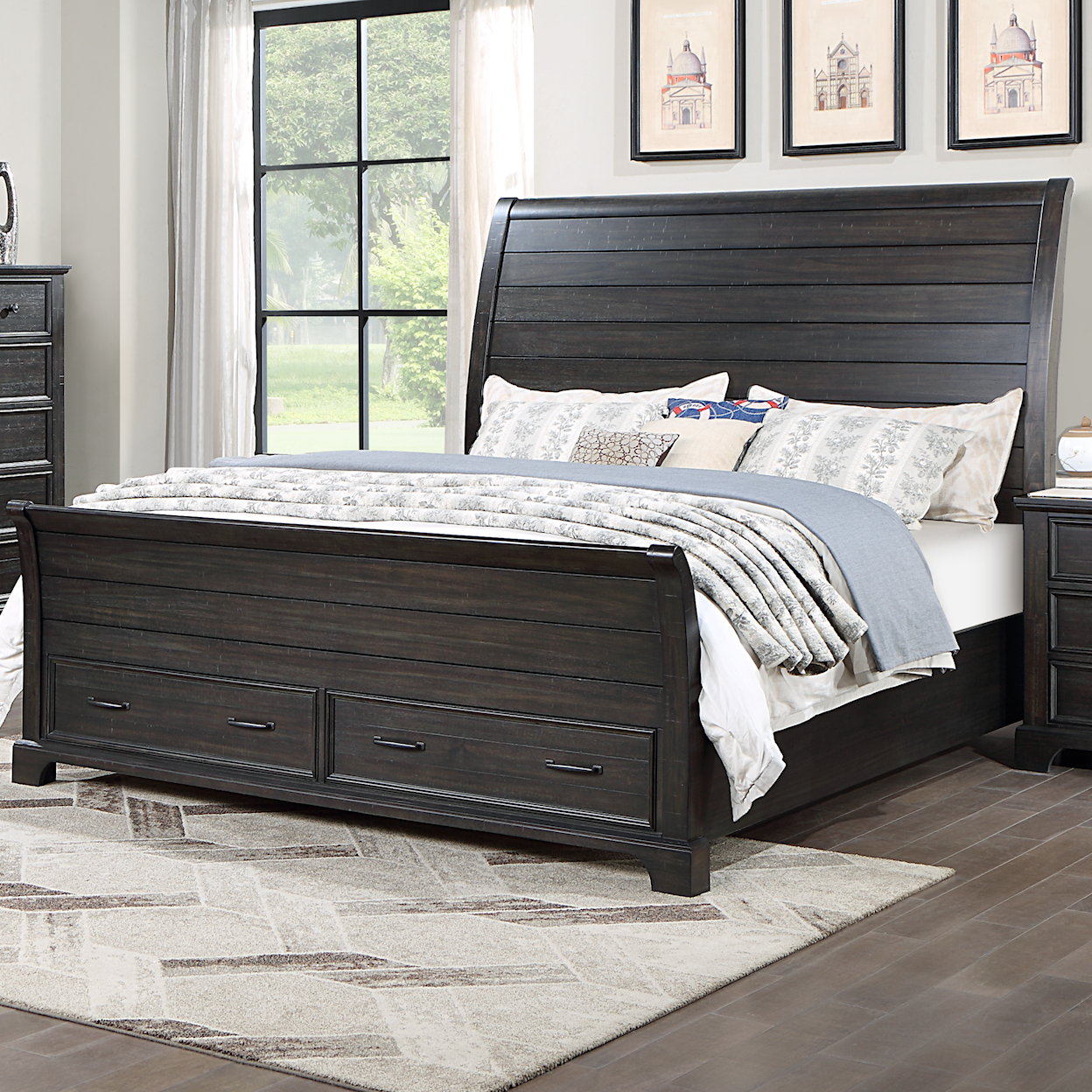 New Classic Furniture Stafford County California King Bed