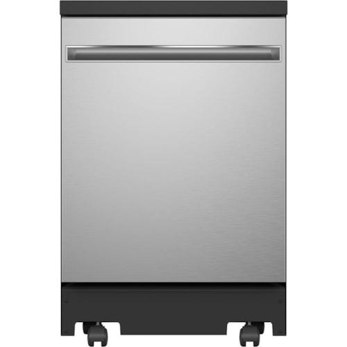 GE 24" Stainless Steel Interior Portable Dishwasher Stainless Steel