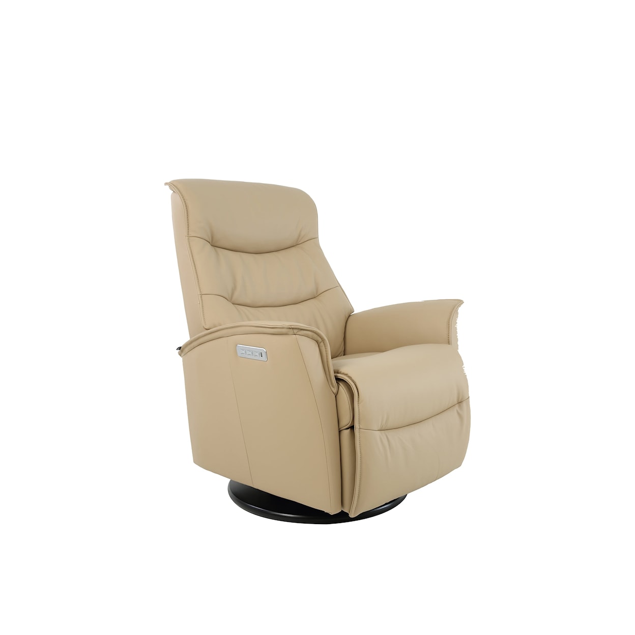 Fjords by Hjellegjerde Dallas Power Headrest & Lumbar Swivel Recliner