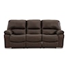 Signature Leroy Leather Power Sofa