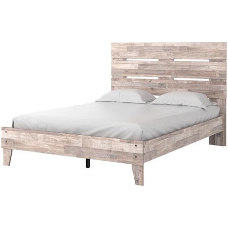 Queen Platform Bed with Headboard