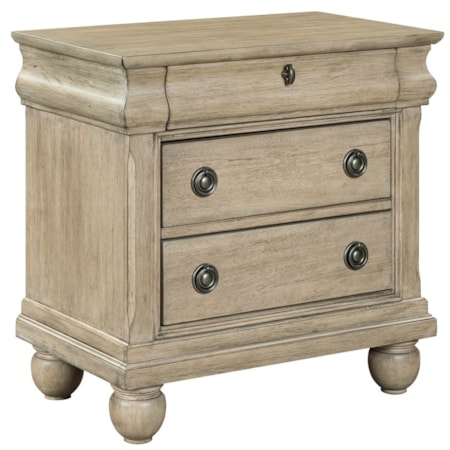 3-Drawer Nightstand