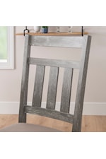 Powell Turino Rustic Upholstered Dining Side Chair