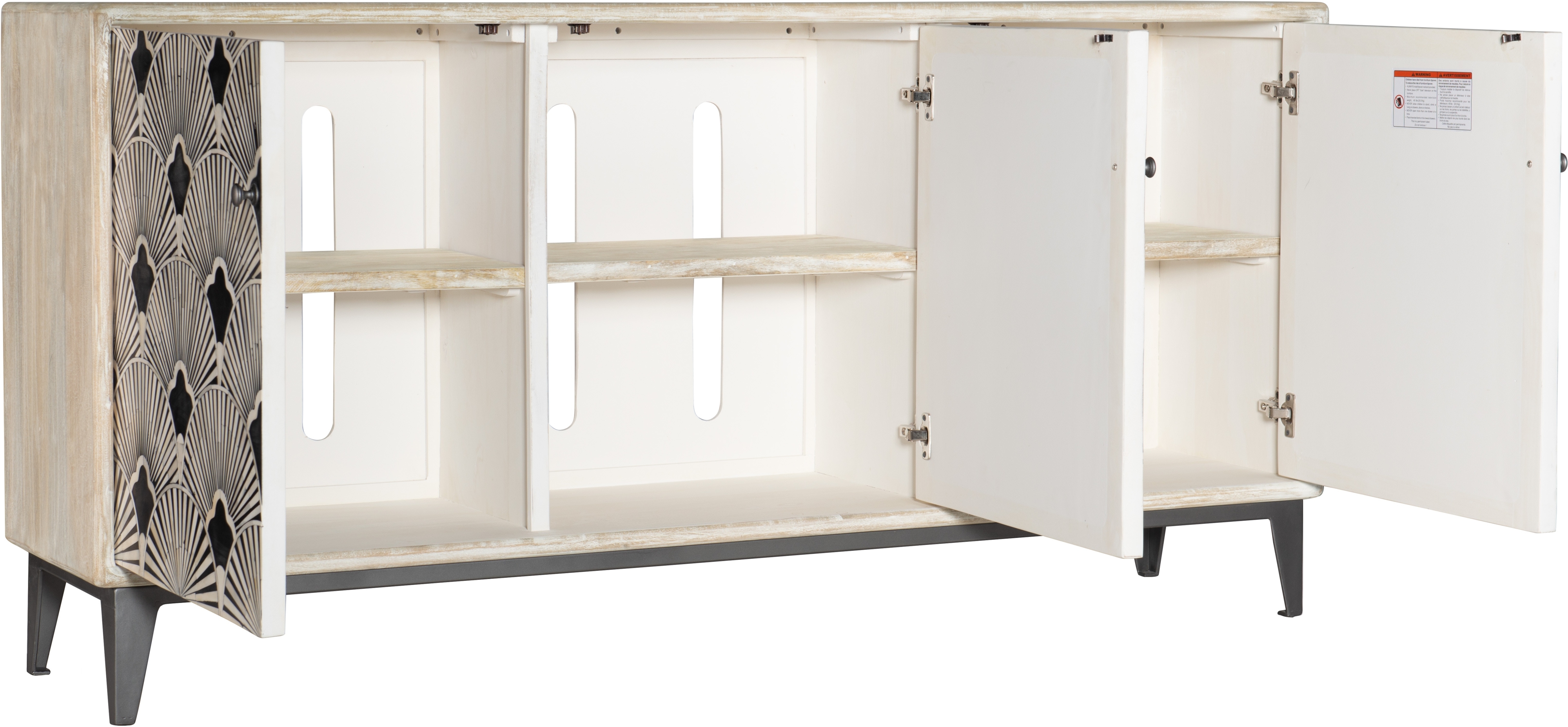 Hooker Furniture 6001-55 69in Entertainment Center