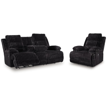 Power Reclining Sofa And Power Recliner