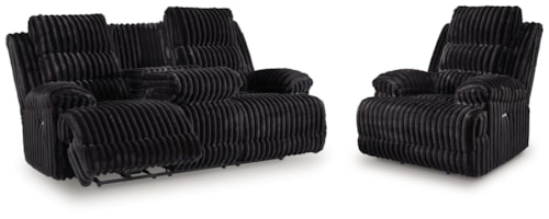 Power Reclining Sofa And Power Recliner