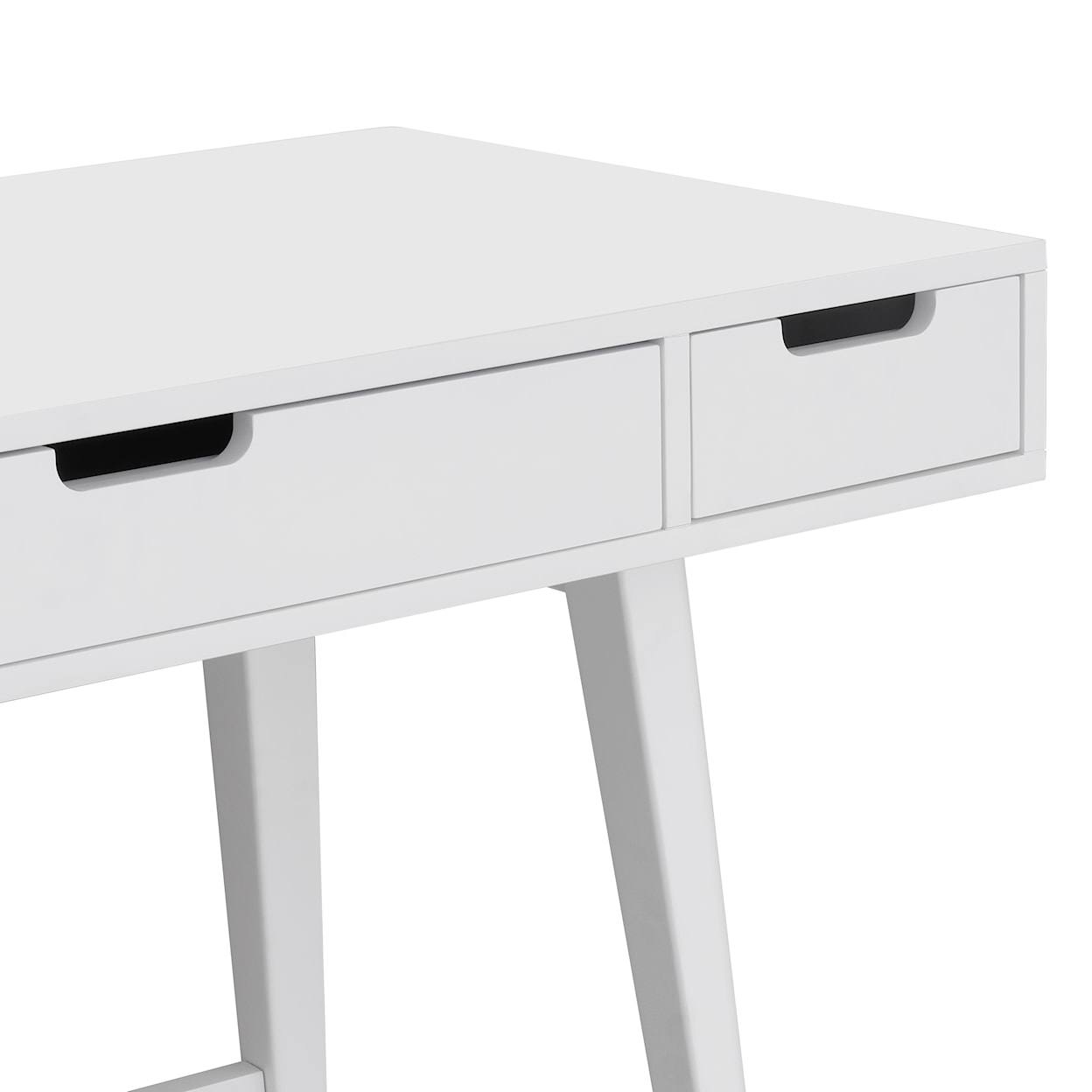 Accentrics Home Accents Mid-Century Writing Desk - White