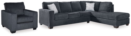 2-piece Sectional And Chair