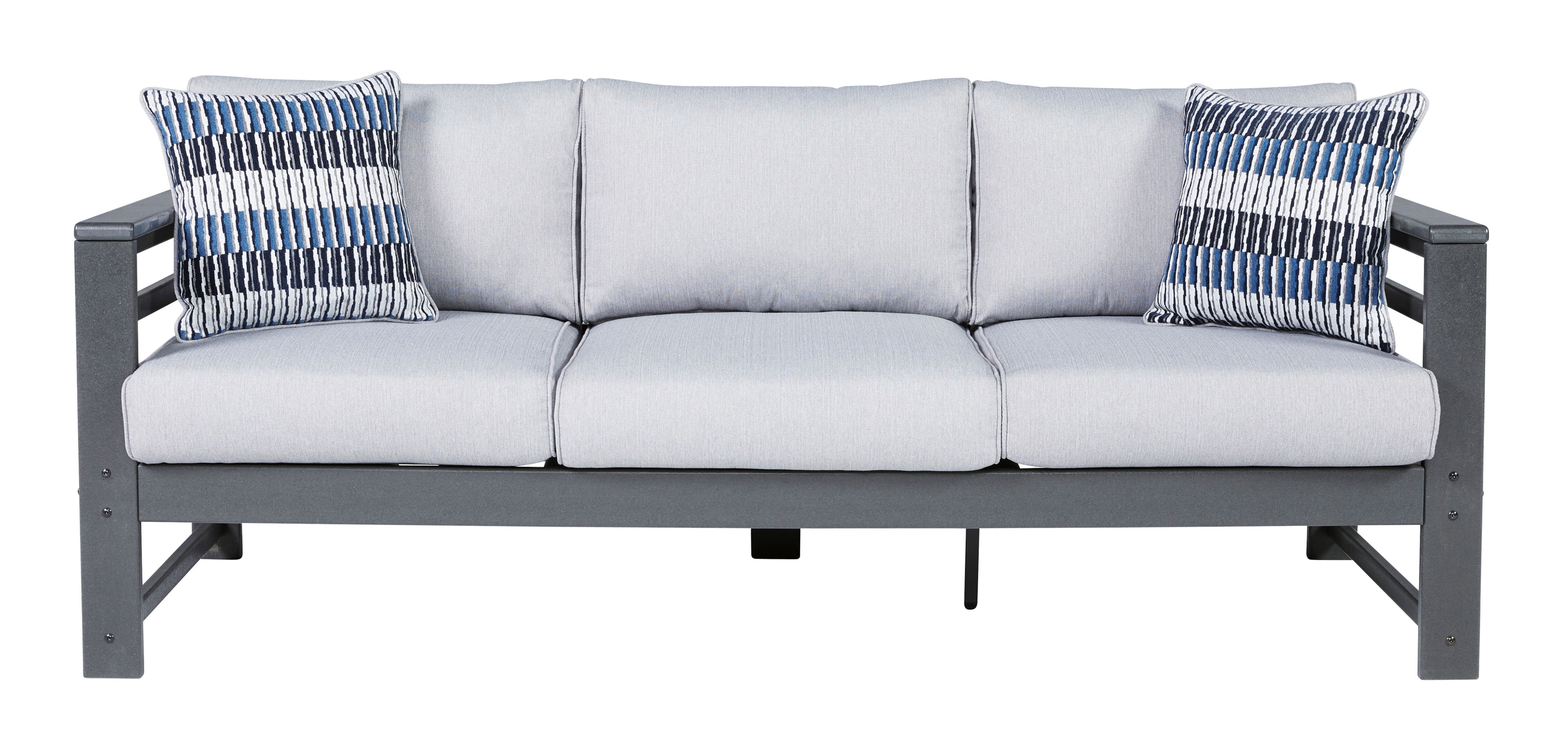 Signature Design by Ashley Amora P417838 Outdoor Sofa with Cushion