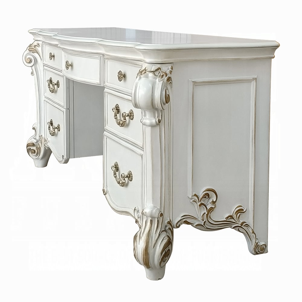 7-Drawer Vanity Desk