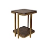 International Furniture Direct Onix Chairside Table