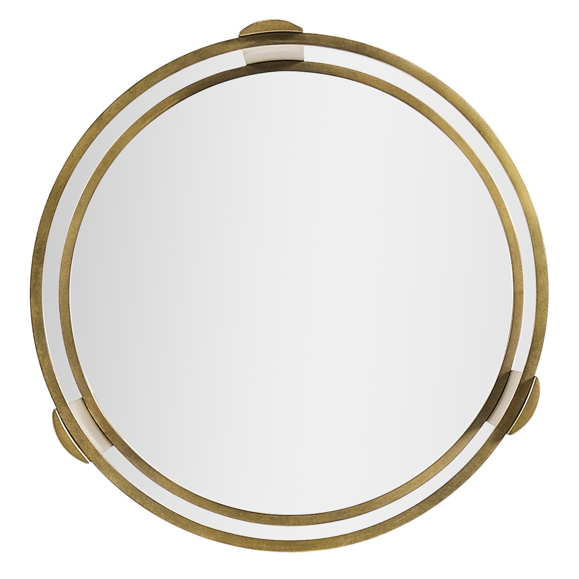 Cosmo Antique Brass Drinks Table