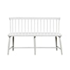 Liberty Furniture Capeside Cottage Spindle Back Dining Bench