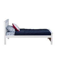 Youth Twin Single Bed in White