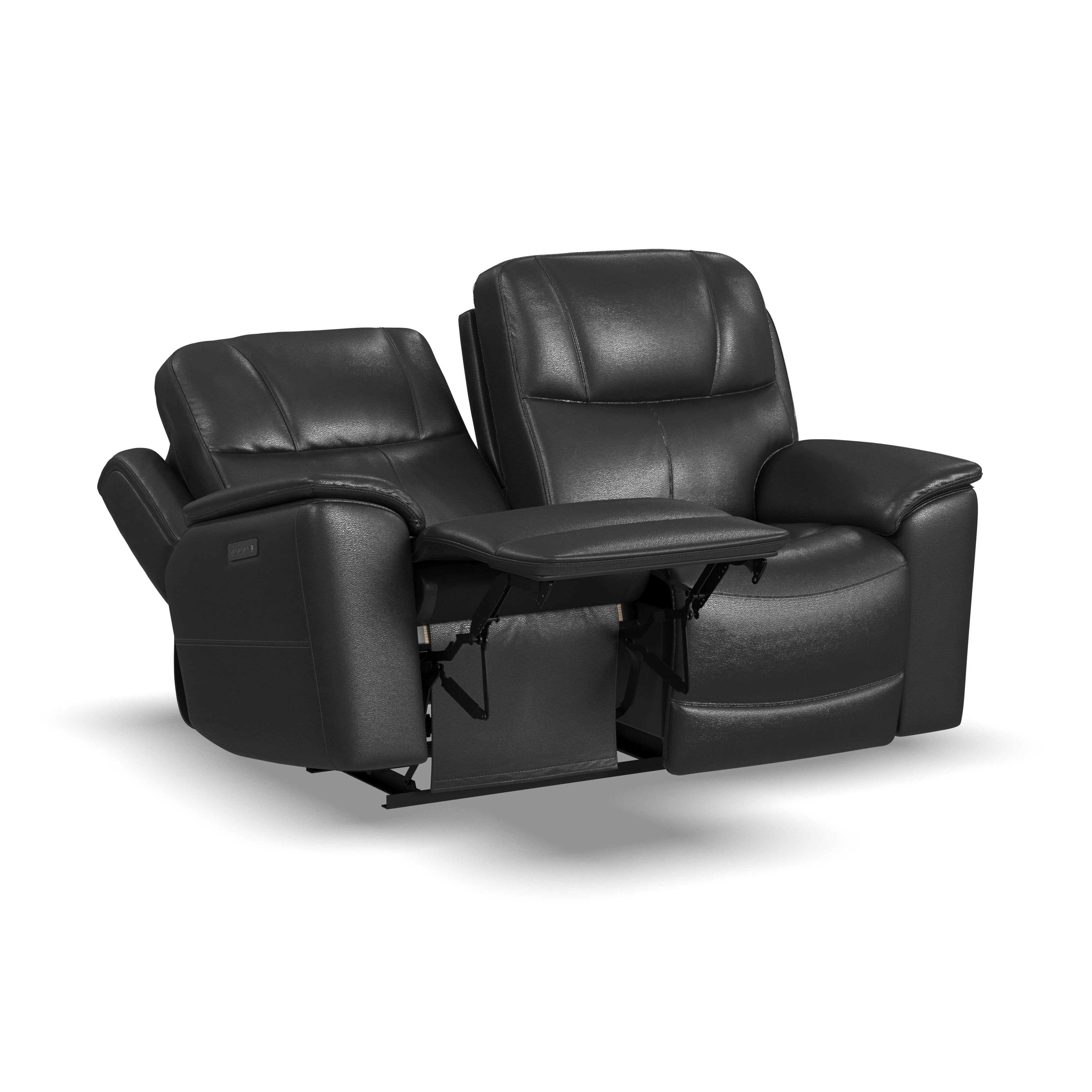 Flexsteel Crew Power Reclining Loveseat