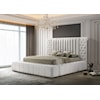 CM DANBURY Upholstered Storage Bed - King