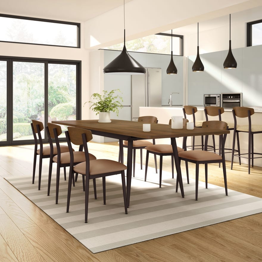 Open Back Dining Side Chair