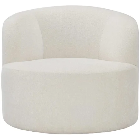 Elle Fabric Swivel Chair