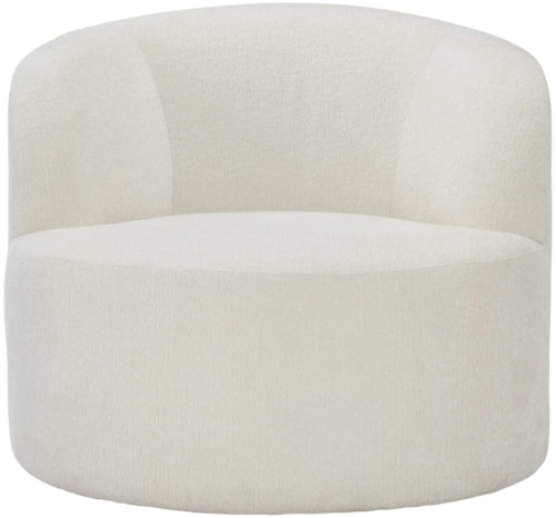 Elle Fabric Swivel Chair